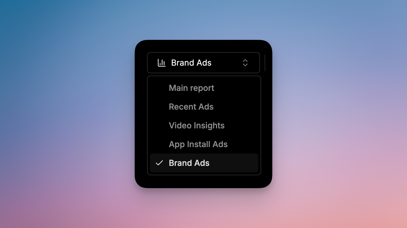 Unlimited custom reports